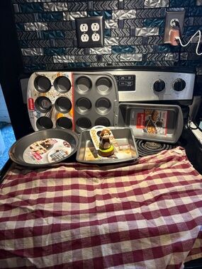 Goodcook Nonstick Bakeware Set in Gray - 6-Piece